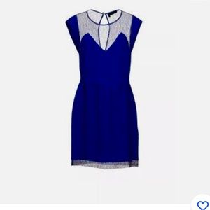 The Kooples blue lace dress